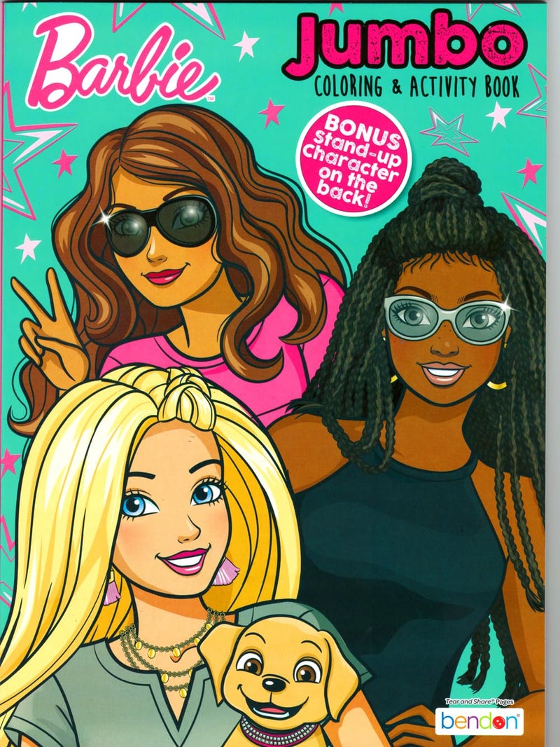Bendon Barbie Coloring and Activity Book Bundle with Imagine Ink Coloring Book, Stickers and More - Image 2
